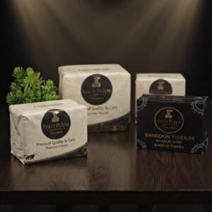 Ecco Pulps Tissue Paper Napkins 100 pcs. Each- Set of 4