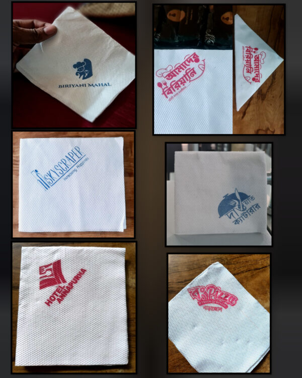 Logo Printed Tissue Paper - 50 Packets ₹ 2000