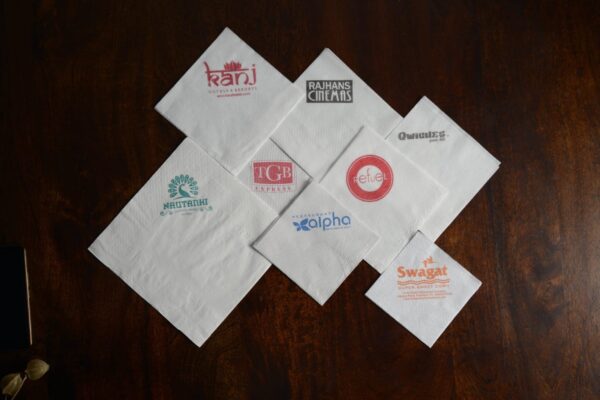 Logo Printed Tissue Paper - 50 Packets ₹ 2000 - Image 2